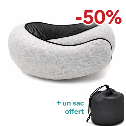 AsorbeGo - Oreiller de voyage ergonomique 360°